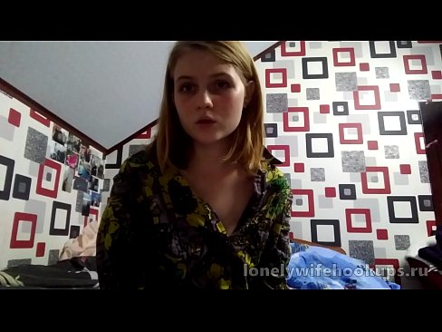 ❤️ 来自俄罗斯的年轻金发碧眼的学生喜欢更大的阴茎。 ☑ Super sex️❤