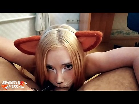 ❤️ 狐狸精吞下鸡巴并在嘴里射精 ☑ Super sex️❤